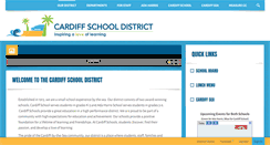 Desktop Screenshot of cardiffschools.com